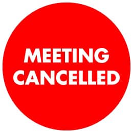 March Community Council Meeting Cancelled