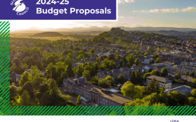 Stirling Council publishes 2024-25 draft budget with proposals to bridge £16m shortfall