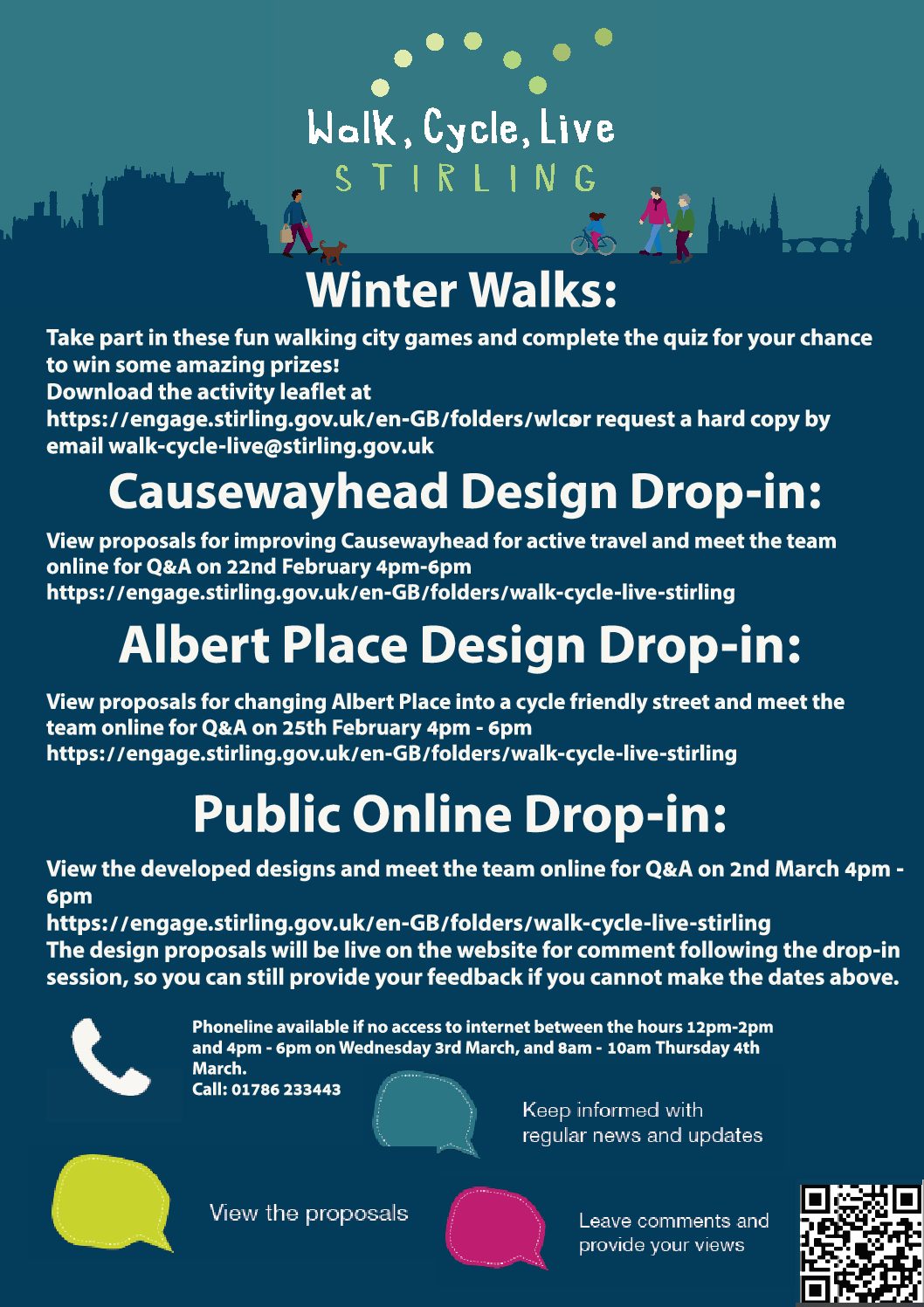 Active travel routes consultation