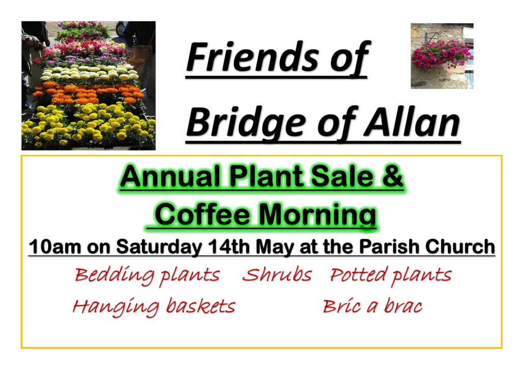 Plant sale poster